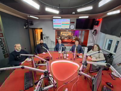 2025 01 13 Debata parlamentarna Radia Wrocław Arkadiusz Sikora