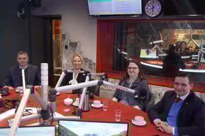 2025 03 03 Debata parlamentarna Radia Wrocław Arkadiusz Sikora